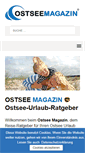 Mobile Screenshot of ostseemagazin.net